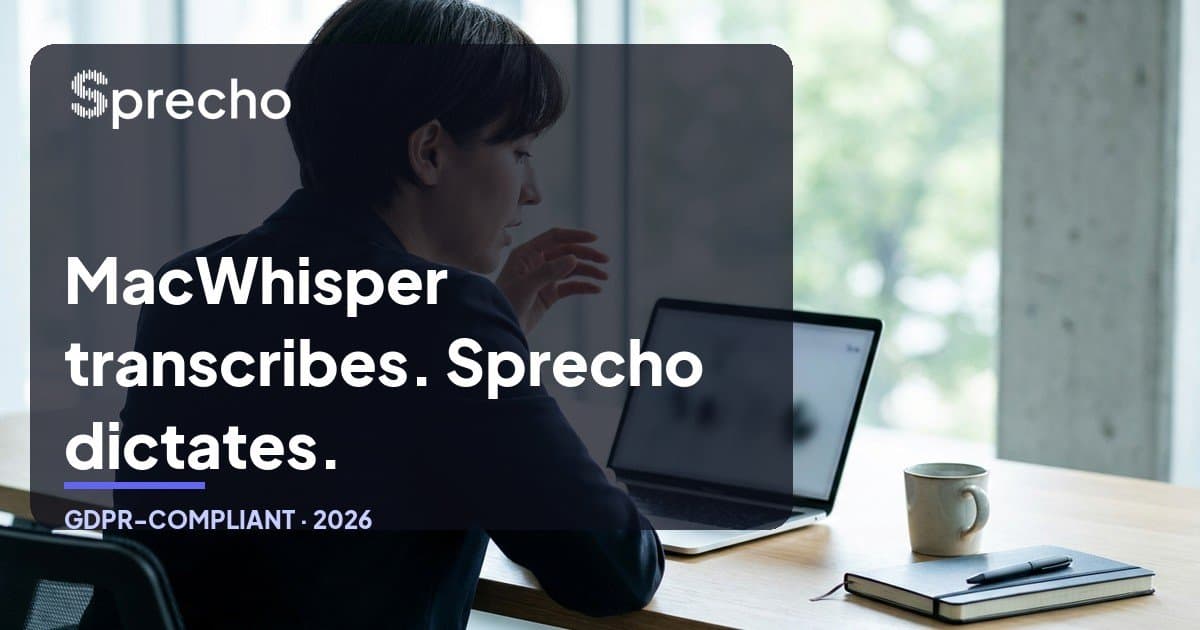 MacWhisper for Dictation? Transcription vs Dictation, Explained (2026)